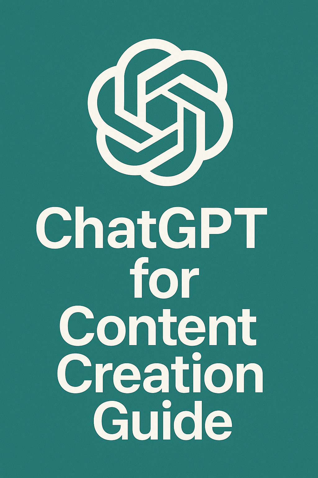 ChatGPT content creation guide header image